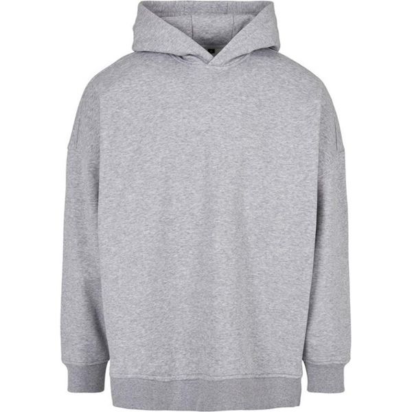 Build Your Brand - Felpa Con Cappuccio Da Uomo RW8380 (Xl) (Grigio)-image