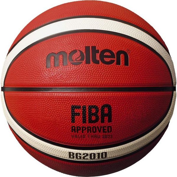 Molten - Pallacanestro "2010"" - Gomma RD846 (7) (Marrone/Bianco)"-image