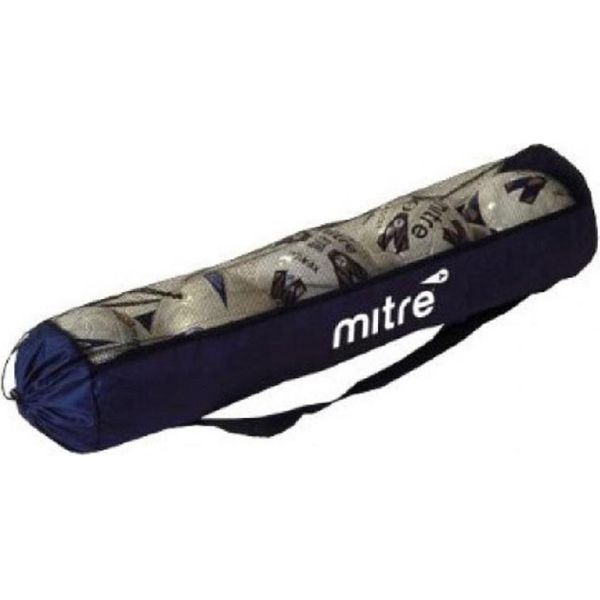 Mitre - Borsa Da Calcio, Tubolare, 5 Palloni CS624 (Taglia Unica) (Blu Navy)-image