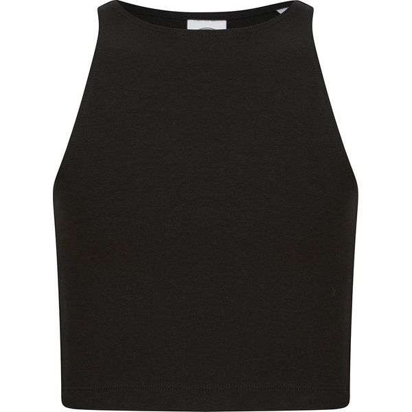 Sf Minni - Top Corto Per Ragazze PC4727 (140) (Nero)-image