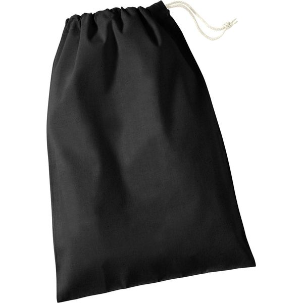 Westford Mill - Borsa In Cotone Riciclato RW8581 (Xxs) (Nero)-image