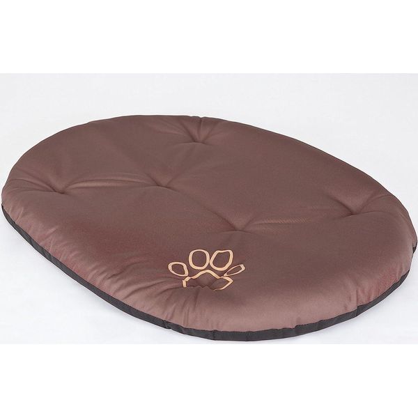 Cuscino Per Cani Cesto Per Cani Cuscino Per Cani Cuccia Per Cani Cuscino Per Cani Grandi R4 - 66 X 51 Cm Marrone Chiaro-image