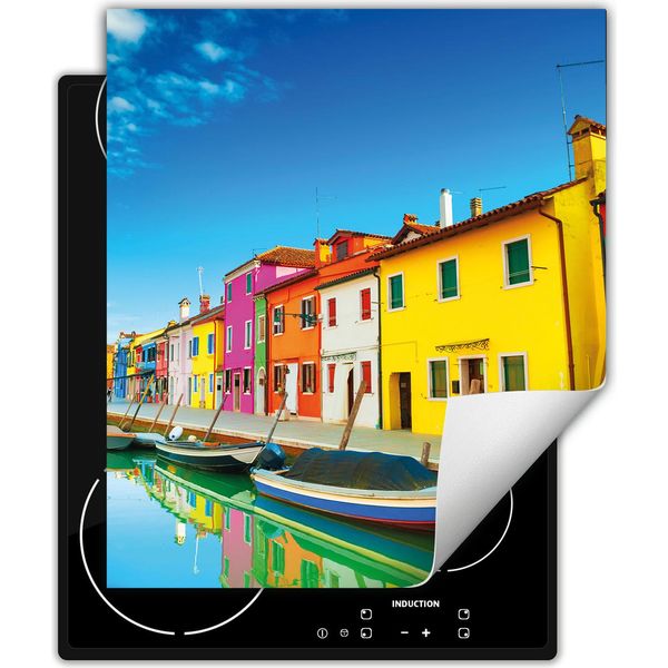 Darhaus Piastra Di Copertura Per Stufe 45X52 Cm Tappetino Antiscivolo Roll-Up, Colorato - City-image