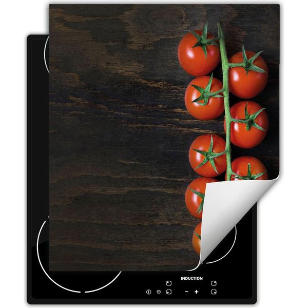 Darhaus Piastra Di Copertura 45X52 Cm Tappetino Antiscivolo Arrotolabile, Pomodoro - Legno-image