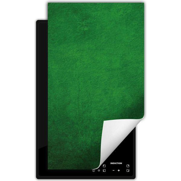 Darhaus Piastra Di Copertura Per Stufa 1 Pezzo 30X52 Cm Tappetino Antiscivolo Roll-Up, Verde-image