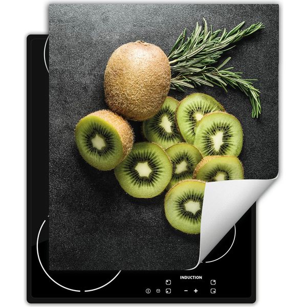 Darhaus Piastra Di Copertura Per Stufe 45X52 Cm Tappetino Antiscivolo Roll-Up, Ardesia - Kiwi-image