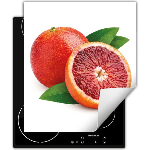 Darhaus Piastra Di Copertura Per Fornelli 45X52 Cm Tappetino Antiscivolo Arrotolabile, Pompelmo-image
