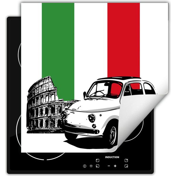 Darhaus Piastra Di Copertura Per Stufe 60X52 Cm Tappetino Antiscivolo Roll-Up, Italia-image