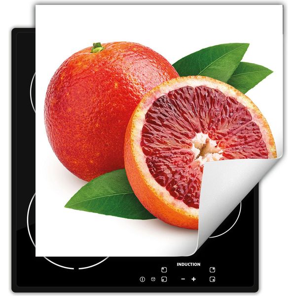 Darhaus Piastra Di Copertura Per Fornelli 50X52 Cm Tappetino Antiscivolo Roll-Up, Pompelmo-image