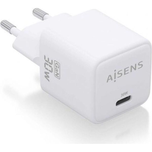 Caricatore Da Parete Aisens ASCH-30W1P035-W Bianco Colorato 33 W (1 Unità)-image