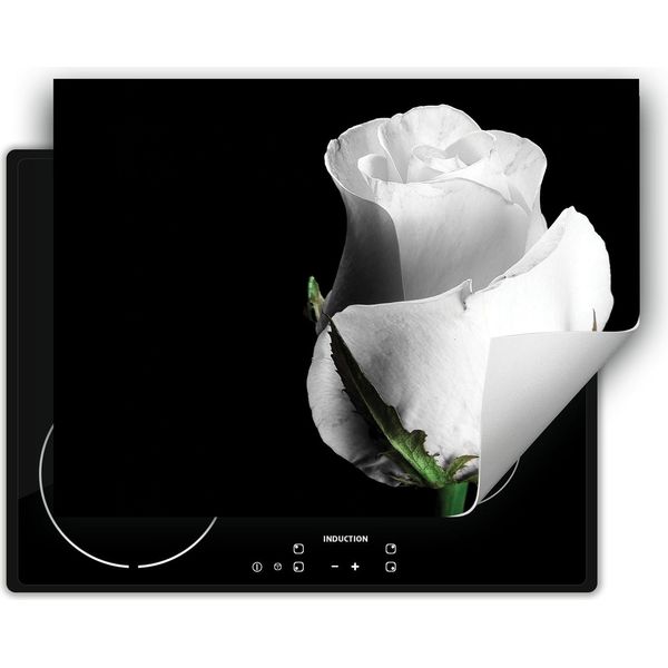 Darhaus Piastra Di Copertura Per Stufe 70X52 Cm Tappetino Antiscivolo Roll-Up, Nero - Tulipano-image