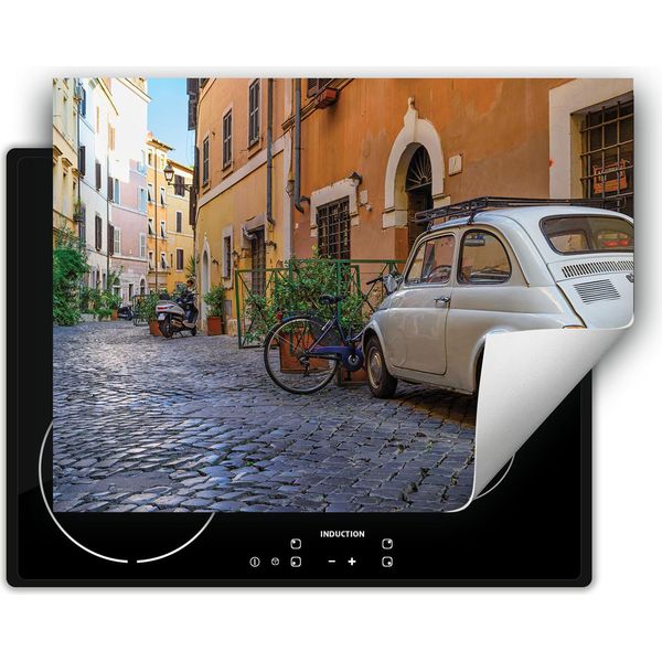 Darhaus Piastra Di Copertura Per Fornelli 70X52 Cm Tappetino Antiscivolo Roll-Up, Auto - Lane-image