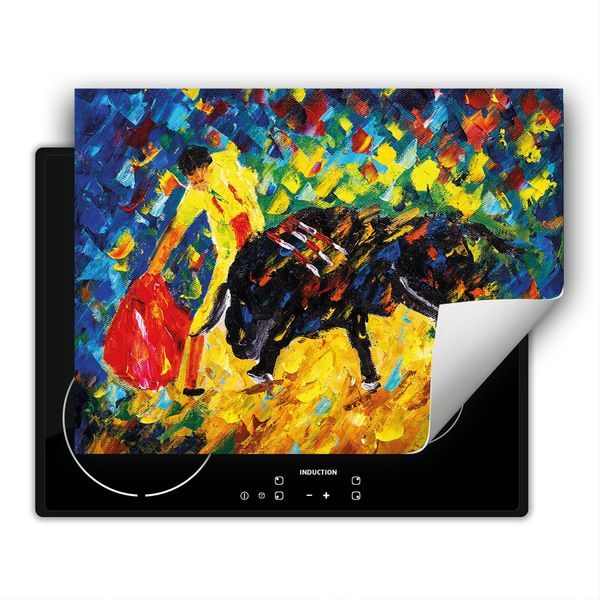 Darhaus Piastra Di Copertura 80X52 Cm Tappetino Antiscivolo Arrotolabile, Colorato - Toro-image