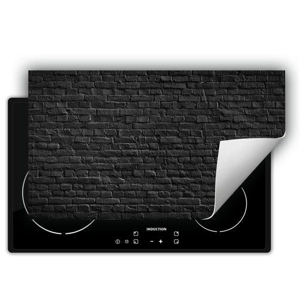 Darhaus Piastra Di Copertura Per Stufe 90X52 Cm Tappetino Antiscivolo Roll-Up, Scuro - Brick-image