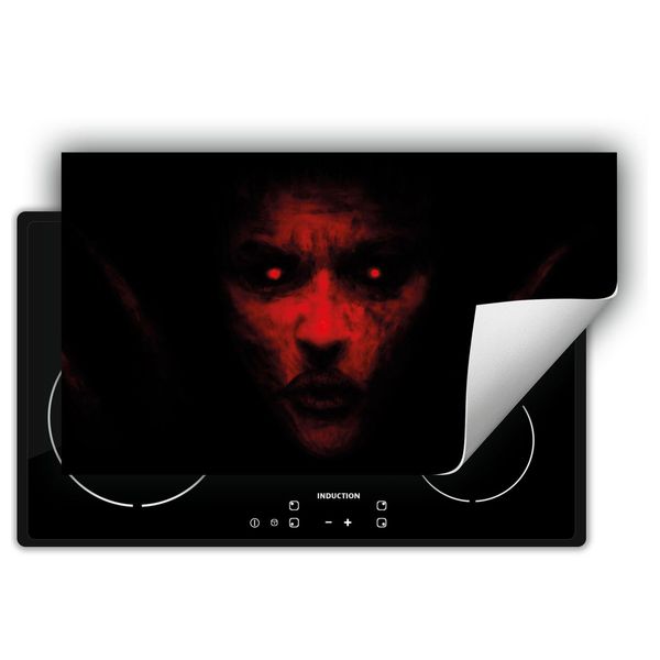 Darhaus Piastra Di Copertura Per Stufe 90X52 Cm Tappetino Antiscivolo Roll-Up, Nero - Teufel-image