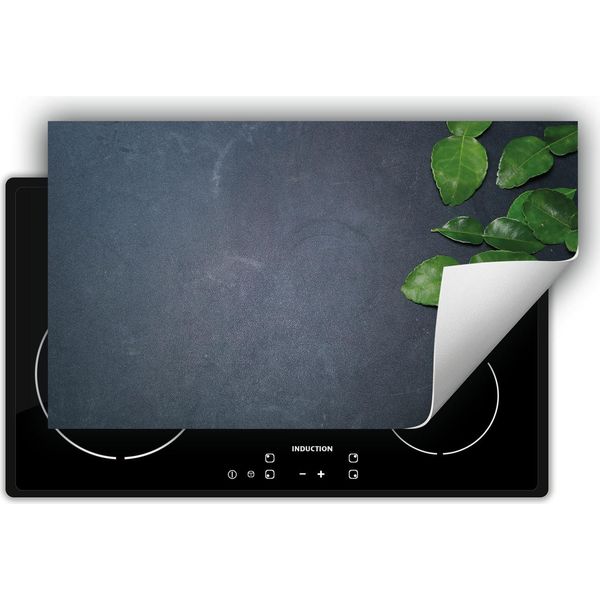 Darhaus Piastra Di Copertura Per Stufe 90X52 Cm Tappetino Antiscivolo Roll-Up, Grigio-image