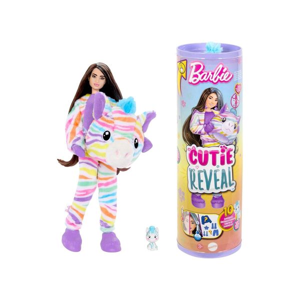Mattel HRK39 - Barbie - Color Reveal - Dream Color Puppen – 10 ÜBerraschungen FüR Stundenlangen Spielspaß-image