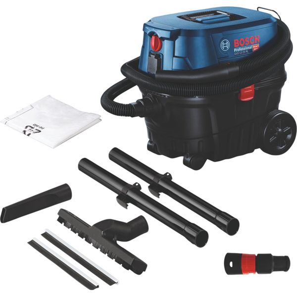 Bosch Professional 060197C100 Bosch Professional Gas 12-25 Pl Nass-/Trockensauger 1.200 W-image
