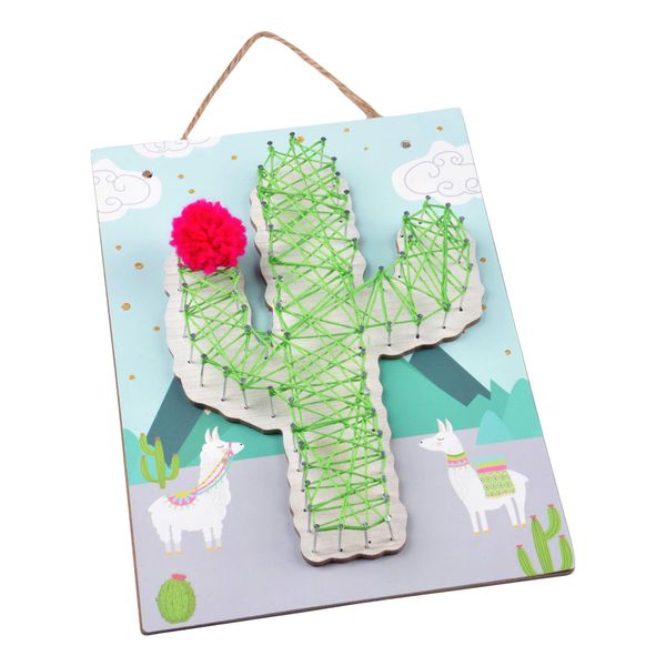 Set Creativo String Art, 20 X 28 Cm, Cactus-image