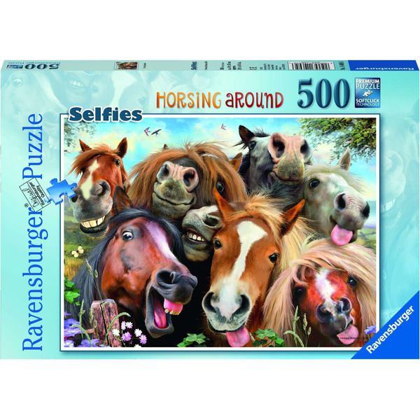 Ravensburger - Puzzle 500 Selfie In Fattoria-image