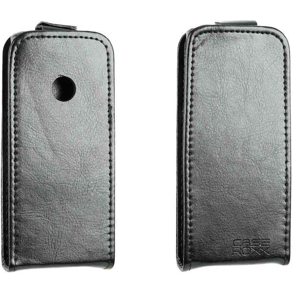 Caseroxx Custodia Protettiva Flip Cover Compatibile Con Nokia 105 / 110 4G (2023), 105 / 110 4G (2Nd Edition), Custodia Flip Cover Per Smartphone In Nero-image