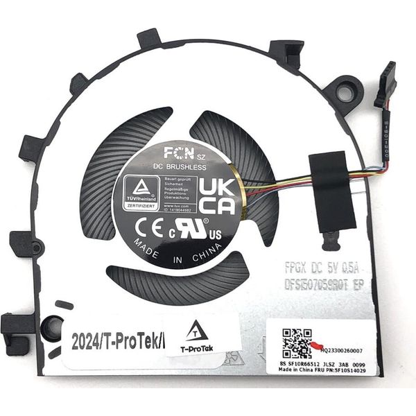 Versione Gpu - Ventola Di Raffreddamento Fan Cooler Compatibile Per Lenovo Thinkbook 14 G4+ Iap (21CX)-image