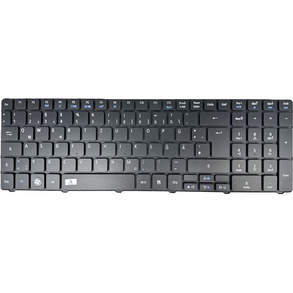 It - Tastiera Nera Tastiera Versione 3 Compatibile Per Acer Aspire 5742ZG, 7735G-image