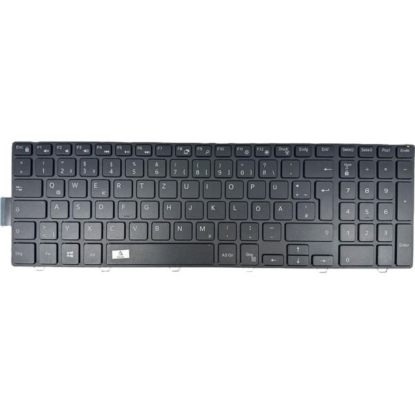 Tedesco - Tastiera Nera Compatibile Con Dell Inspiron 15-5000-image