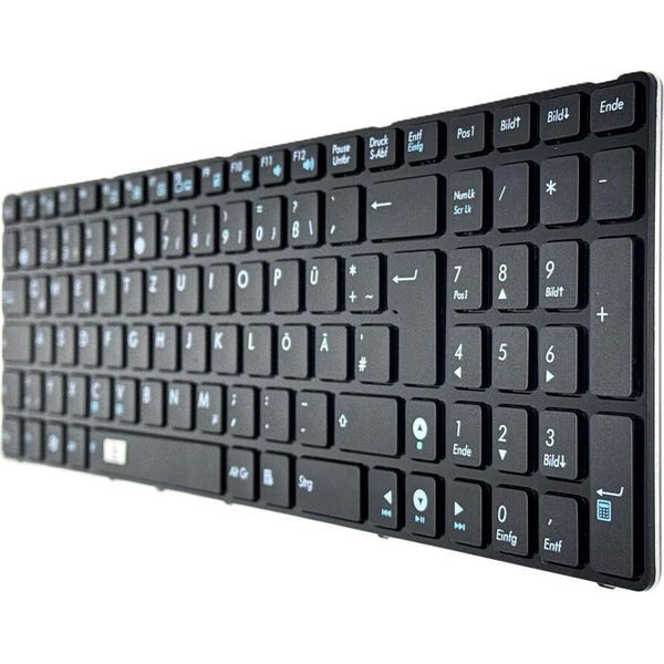 Tedesco - Tastiera Nera Versione 1 Compatibile Con Asus A54, A54LY-image