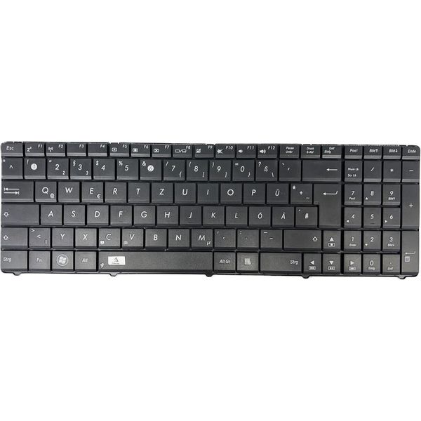 Tedesco - Tastiera Nera Compatibile Con La Versione 4 Della Tastiera Per Asus K55N, K55A, K55VD-image