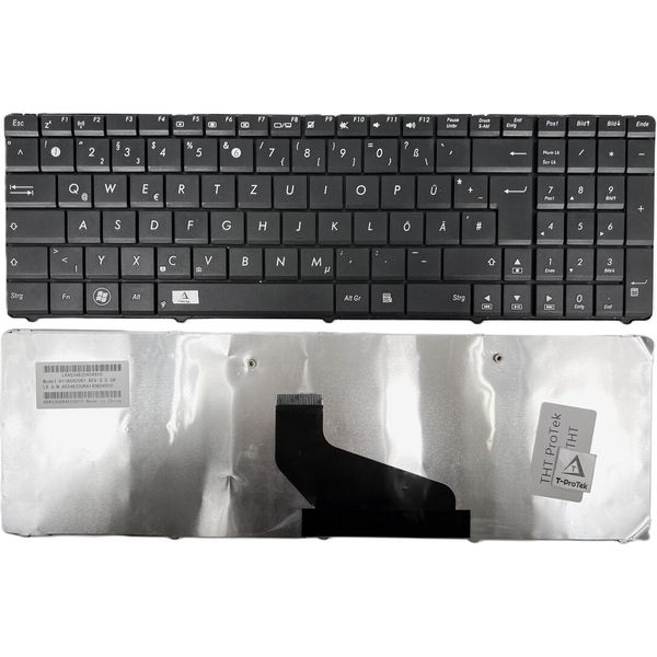 Tedesco - Tastiera Nera Compatibile Con La Versione 4 Della Tastiera Per Asus F50, F50GX, F50Q-image