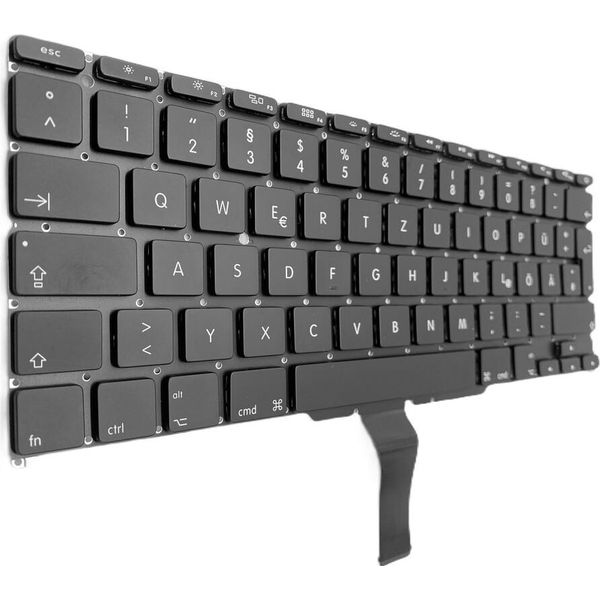 Tedesco - Tastiera Con Illuminazione Compatibile Per Macbook Air A1370 11,6" Anno 2011"-image