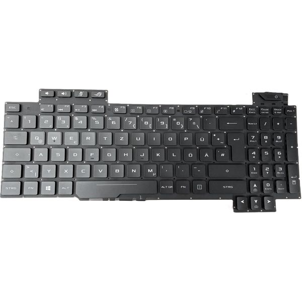 Tedesco - Tastiera Con Illuminazione Compatibile Per Asus Rog Strix GL703VM-image