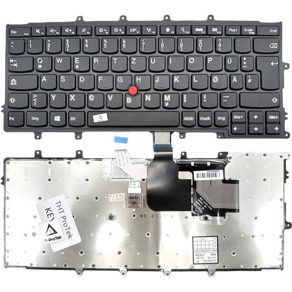 Tedesco - Tastiera Con Trackpoint Compatibile Con La Serie Lenovo Thinkpad X240S-image