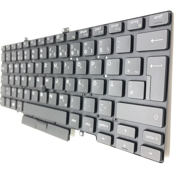Tedesco - Tastiera Nera Con Illuminazione Compatibile Per Dell Latitude 14 5411-WJ40N-image
