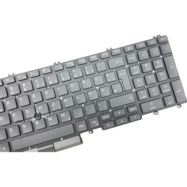 Tedesco - Illuminazione Della Tastiera Nera Compatibile Per Dell Latitude 15 5511-Y4MGM-image