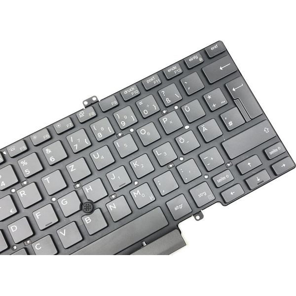 Tedesco - Tastiera Nera Con Illuminazione Compatibile Per Dell Latitude 14 5411-NC43C-image