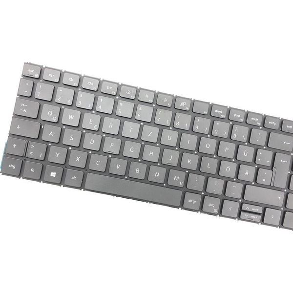 Tedesco - Illuminazione Della Tastiera Nera Compatibile Per Dell Latitude 15 3520-86K72-image