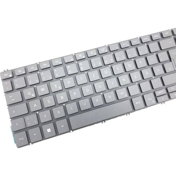 Tedesco - Tastiera Tastiera Nera Compatibile Per Dell Xps 15 (7590-V30W4)-image