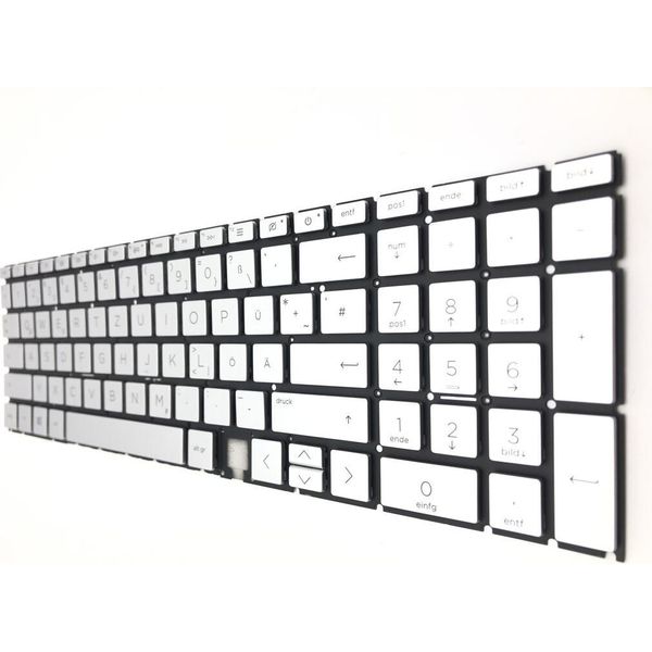 Deutsche - Tastiera Tastiera Argento Compatibile Per Hp Envy 17-Cg1000-image