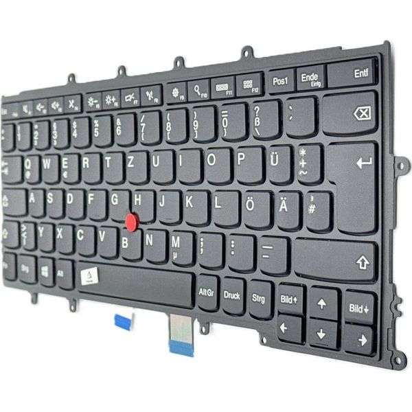 Tedesco - Tastiera Con Trackpoint Compatibile Per Lenovo Thinkpad X250 (20CM004TMH)-image