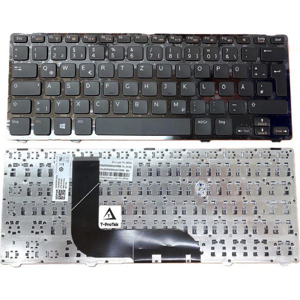 Tedesco - Tastiera Nera Compatibile Per Dell Vostro 3360-image