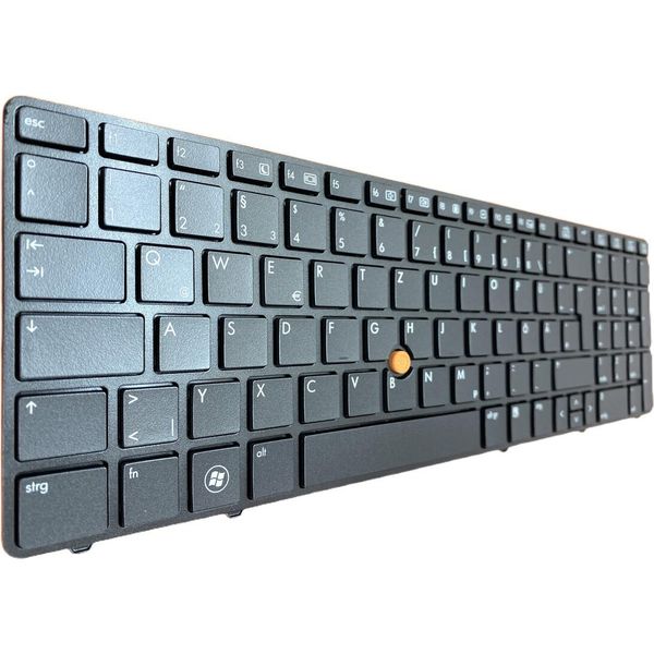 Tedesco - Tastiera Con Punto Di Tracciamento Compatibile Per Hp Elitebook 8560W (LG661EA)-image