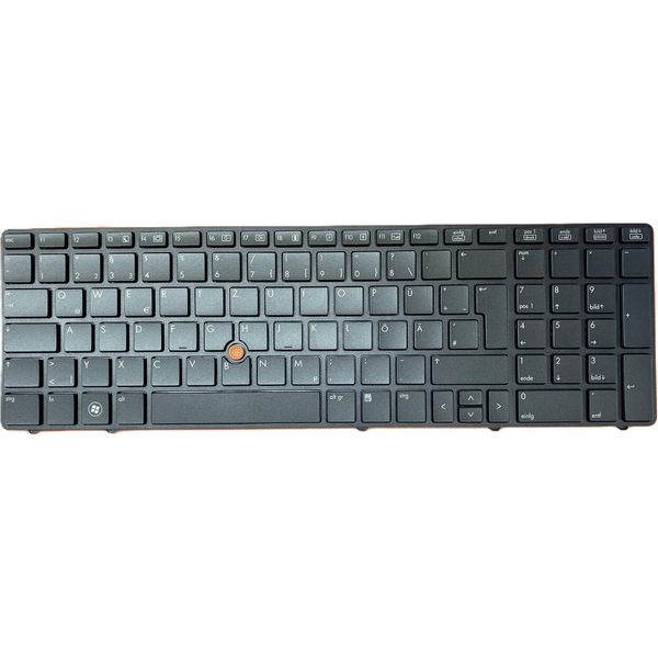 Tedesco - Tastiera Con Punto Di Tracciamento Compatibile Per Hp Elitebook 8560W (LG664EA)-image