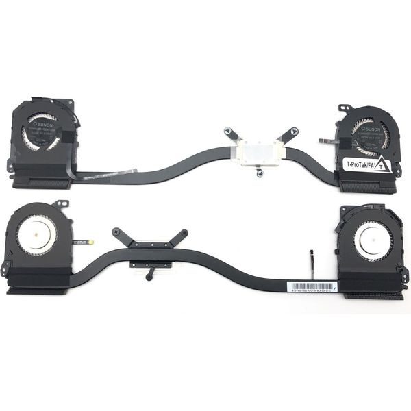 Sinistra/Destra + Ventola Di Raffreddamento Del Dissipatore Compatibile Per Lenovo Yoga 900-13ISK 80MK002GGE-image