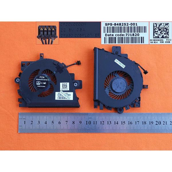 Ventola Di Raffreddamento Fan Versione Vga Compatibile Per Hp Zbook 15 G3-image
