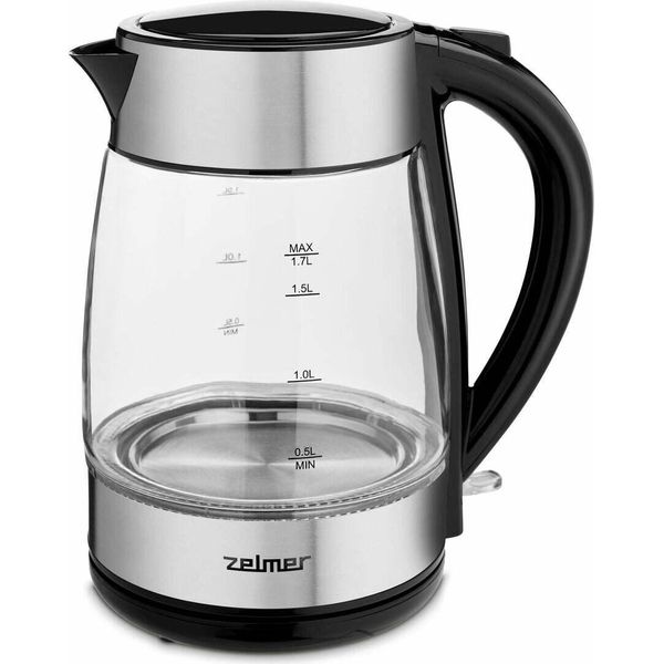 Zelmer ZCK8011 Bollitore Elettrico 1,7 L 2200 W Nero, Acciaio Inox-image