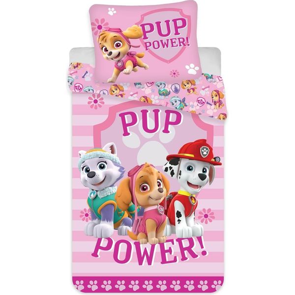 Brandmac Aps Paw Patrol Biancheria Da Letto Per Bambini, Copripiumino 100 X 135 40 X 60 Cm, Biancheria Da Letto Per Bambini-image