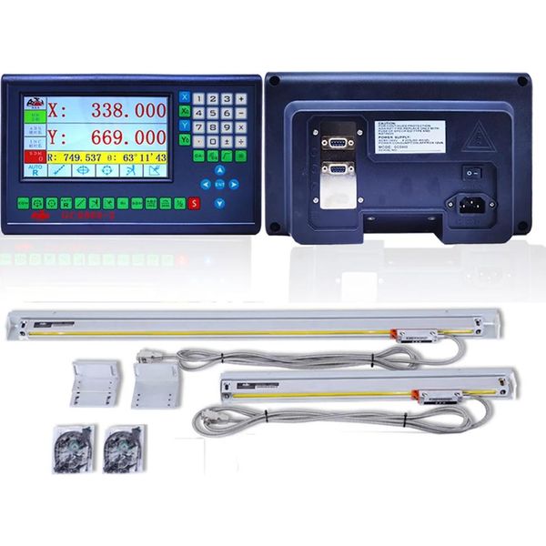 Kit Dro Lcd Hxx, Misura Su 2 Assi, Risoluzione 5µM, GCS903-2 Lcd Dro Set-image