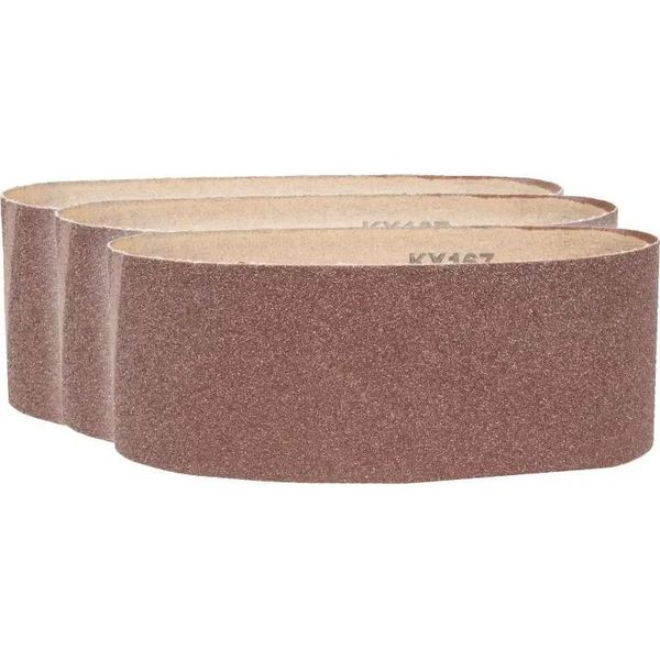 GüDe Rotolo Di Levigatura / Nastro Abrasivo K80 100X610 Mm 3 Pezzi Per Levigatrice A Nastro-image